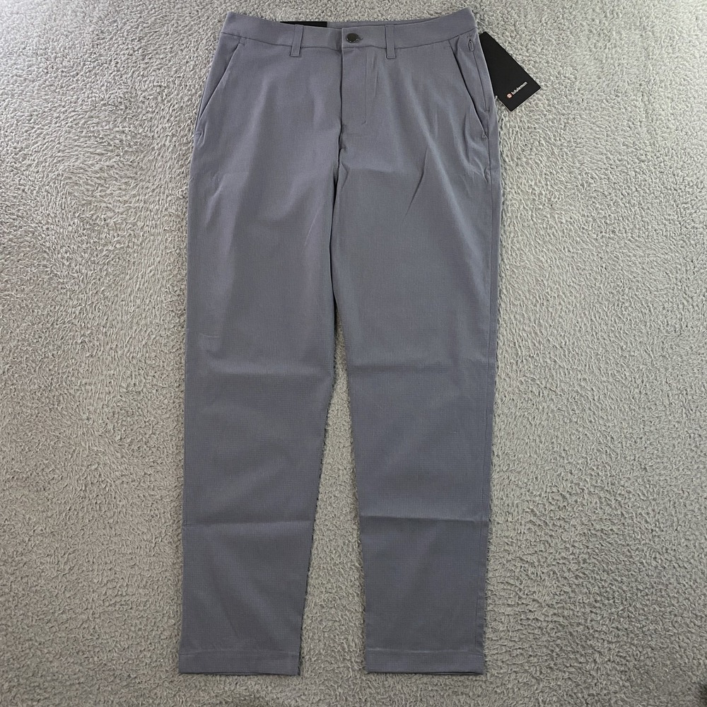 lululemon athletica Gray Chinos wovenair abc slim 31 x 30